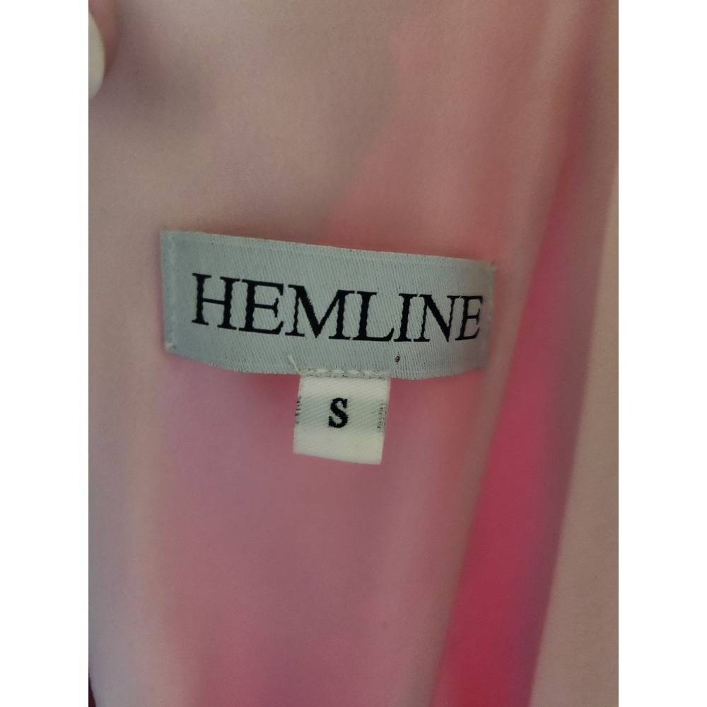 Hemline Pink Sheath Dress Square Neck Sleeveless Fitted Mini Barbiecore - Picture 5 of 6